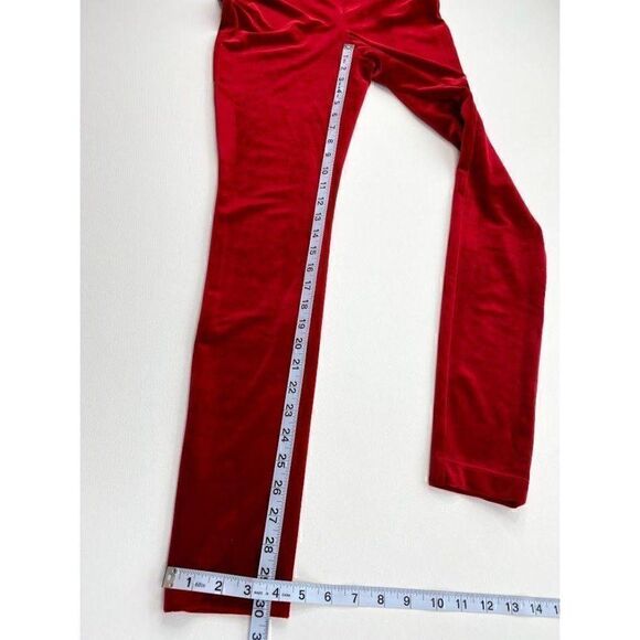 INC Pull-On Skinny Pants 0 XS Red Soft Velvet - Picture 4 of 6